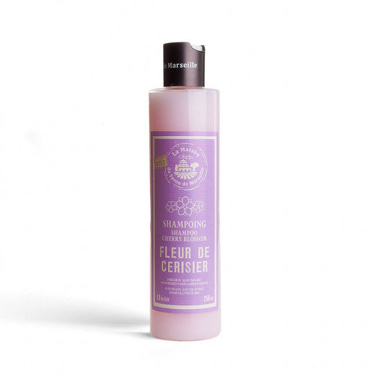 Shampoing Liquide Fleur de Cerisier - Cheveux Mixte et colore - Maison du Savon Lannion