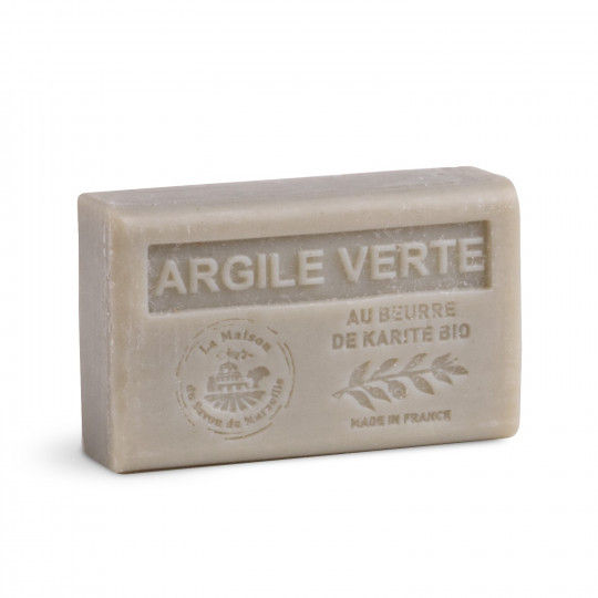 Savon Beurre de Karite Bio Parfume Argile Verte - Maison du Savon de Lannion