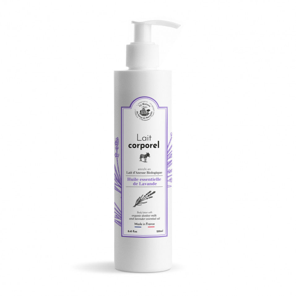 Lait corporel Lavande - 250ml -  Maison du Savon Lannion