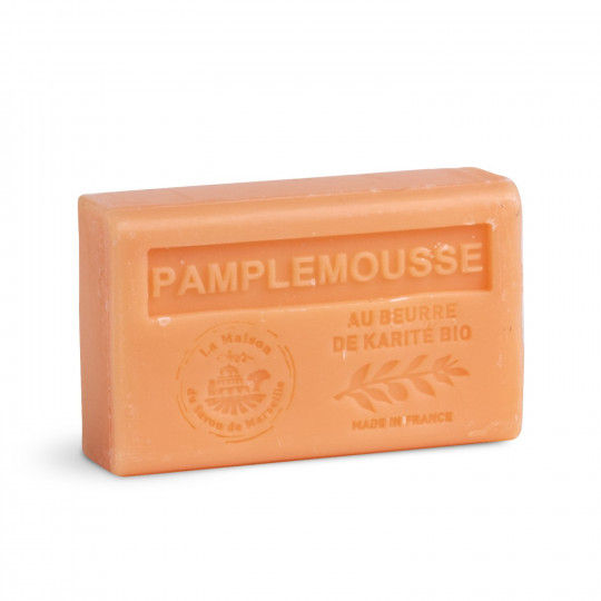 Savon Beurre de Karite Bio Parfum Pamplemousse - Maison du Savon de Lannion