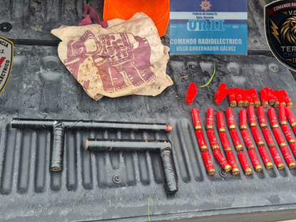 Intentó escapar de la Policía con una "tumbera" cargada y terminó detenido en barrio La Tablita