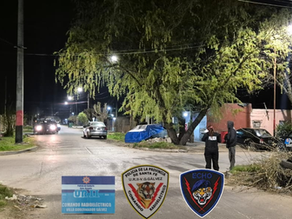 Balearon varias viviendas, un auto y hasta un perro en Villa Gobernador Gálvez
