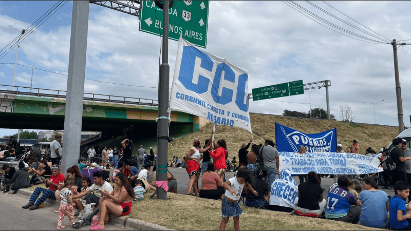 Paro nacional: dónde estarán los cortes en Villa Gobernador Gálvez y Rosario este jueves 19 de febrero