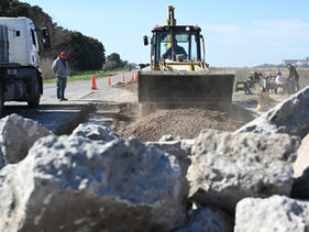 El lunes 16/03 Comienza la Obra de Pavimentación  de la Ruta de Acceso Cargill en VGG y habrá incremento del tránsito pesado por la ciudad por los desvíos