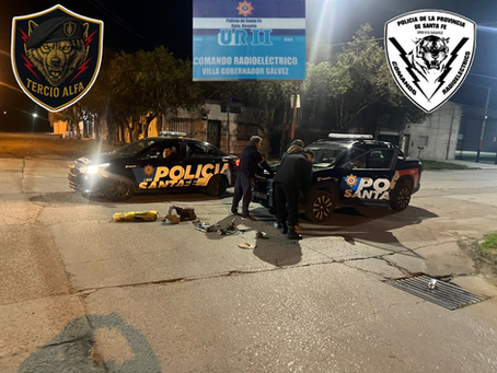Robo en San Diego al 1400: dos aprehendidos en Villa Gobernador Gálvez