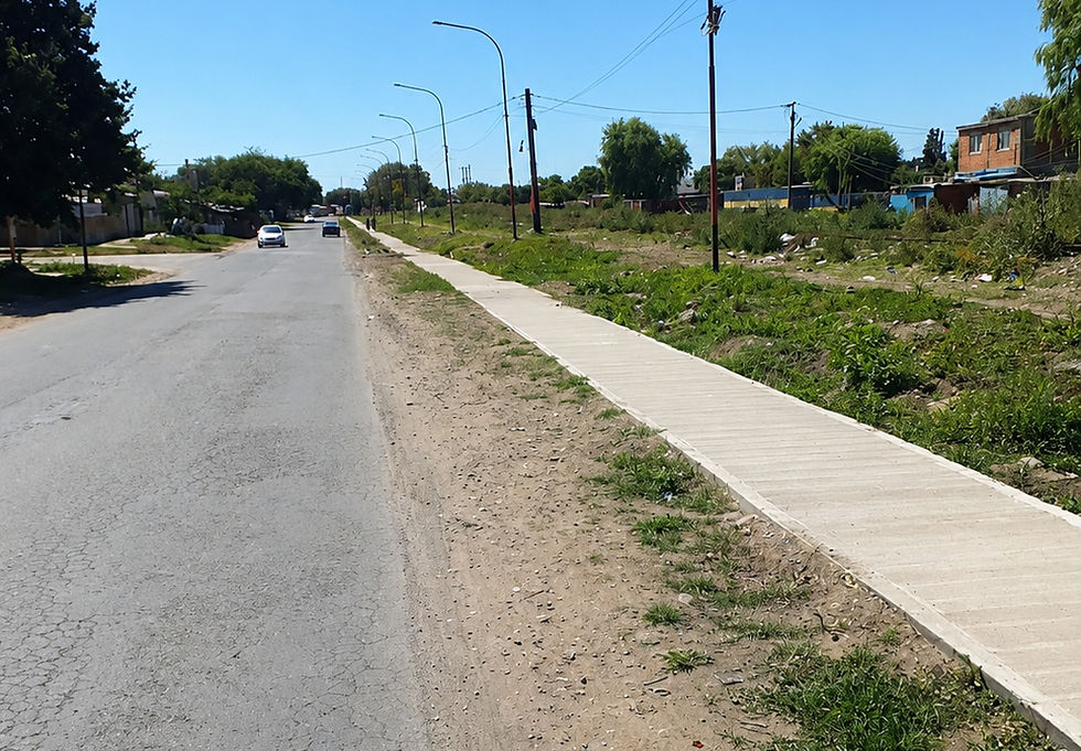 Obra Pública de Emisario  Magallanes entre Av. Soldado Aguirre y Libertador. 