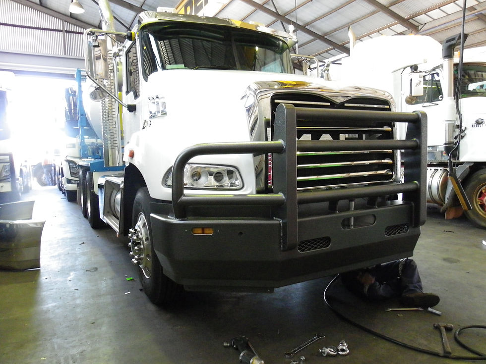Mack Granite HD Phase 2 Powder Coat