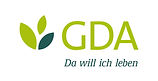 GDA Logo: Da will ich leben