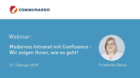 Modernes Intranet mit Confluence