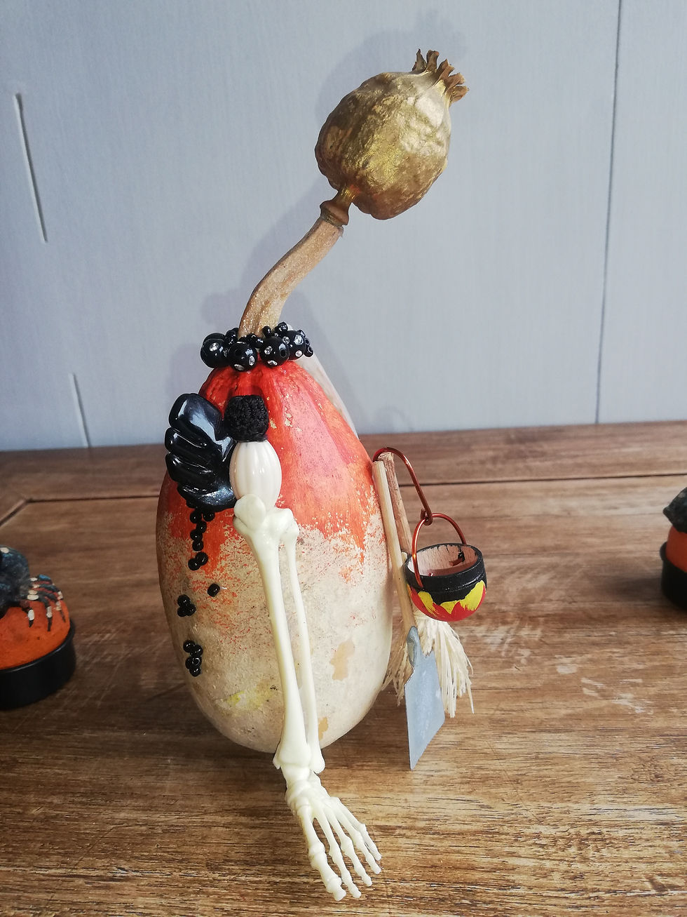 Miniature : Coloquinte d'Halloween