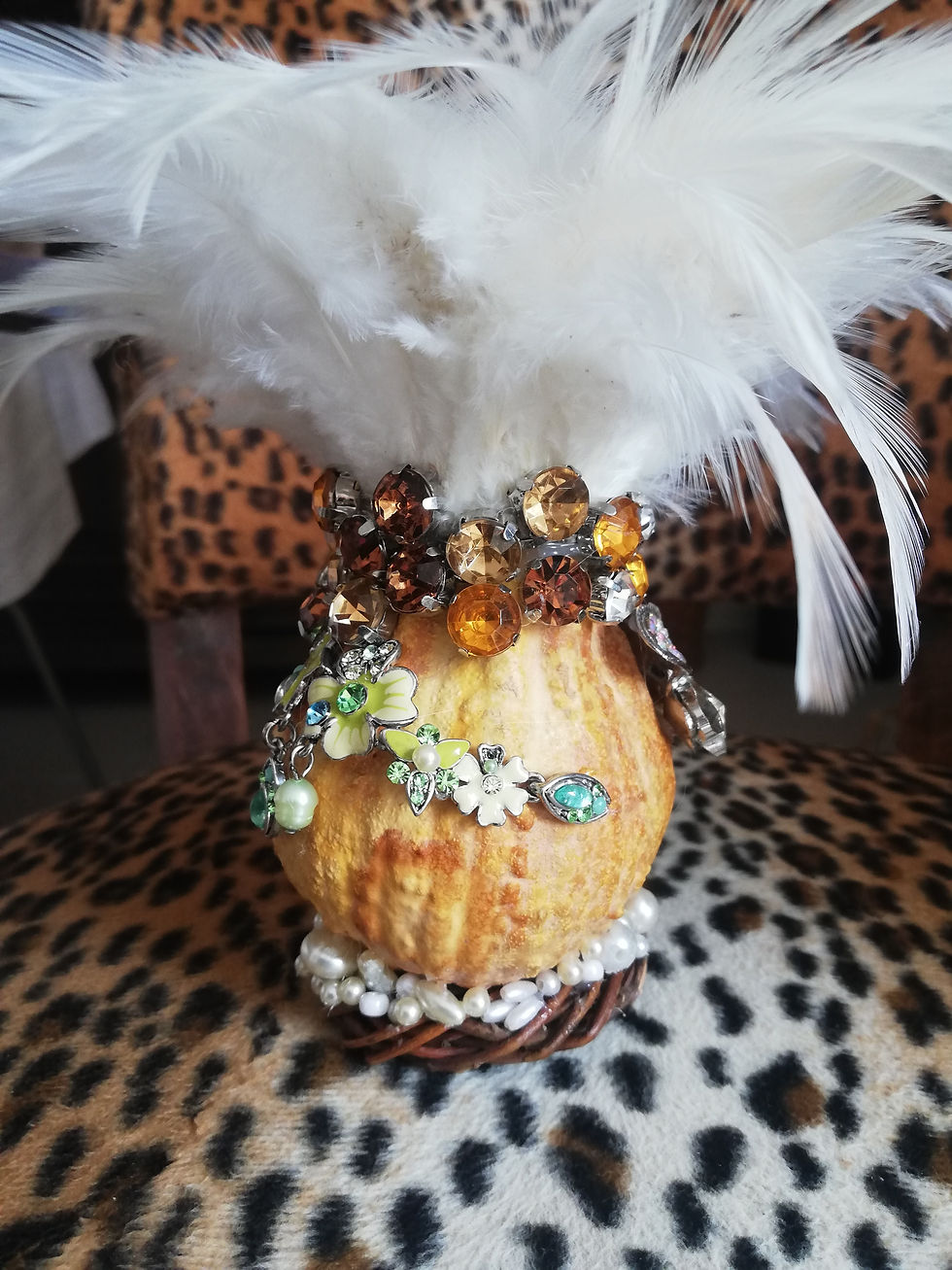 Miniature : Coloquinte en costume de danseuse de Carnaval de Rio