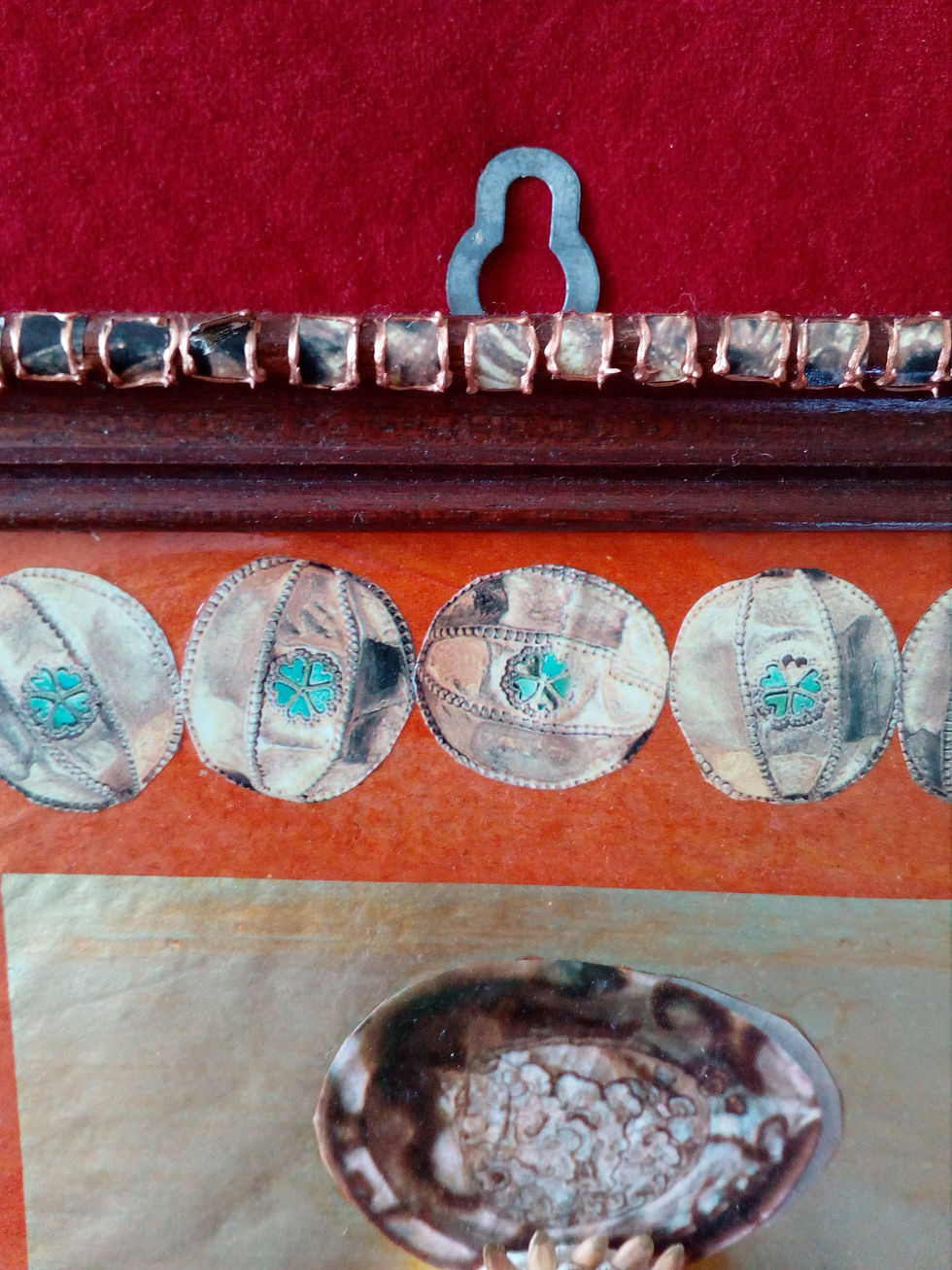 Miniature : Tableau collage en relief "Suis ton chemin"