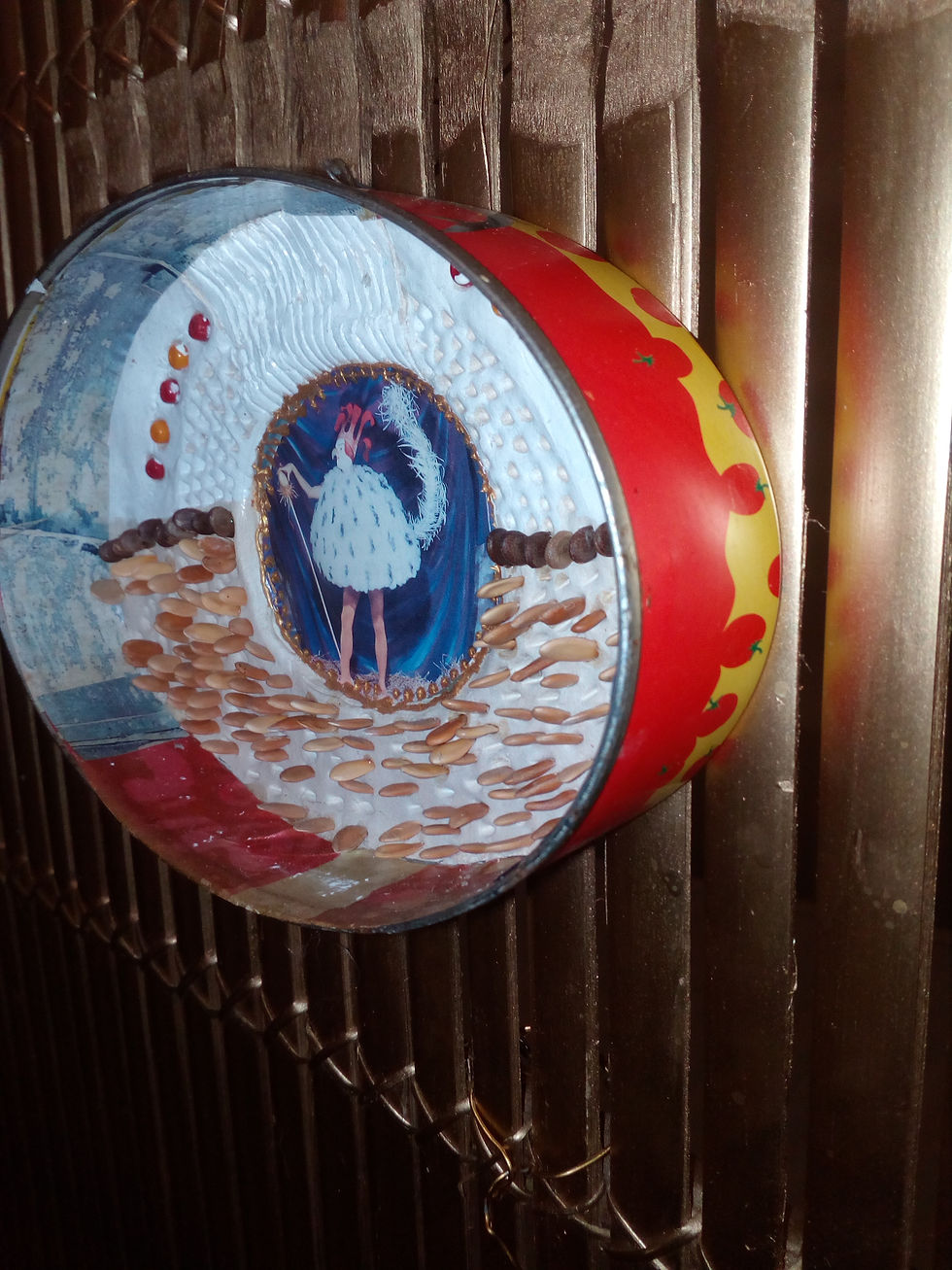 Miniature : Petit tableau en relief "Moi, le roi Pilchard !"