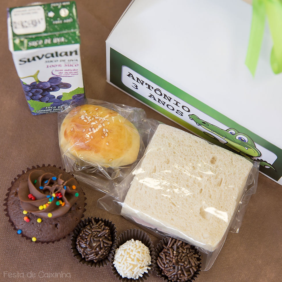 Lanche para Festa Infantil