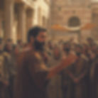 Illustration of the Apostle Paul. (AI Generated image)