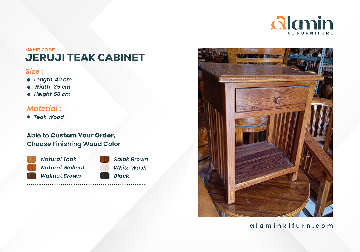 Jeruji Teak Cabinet