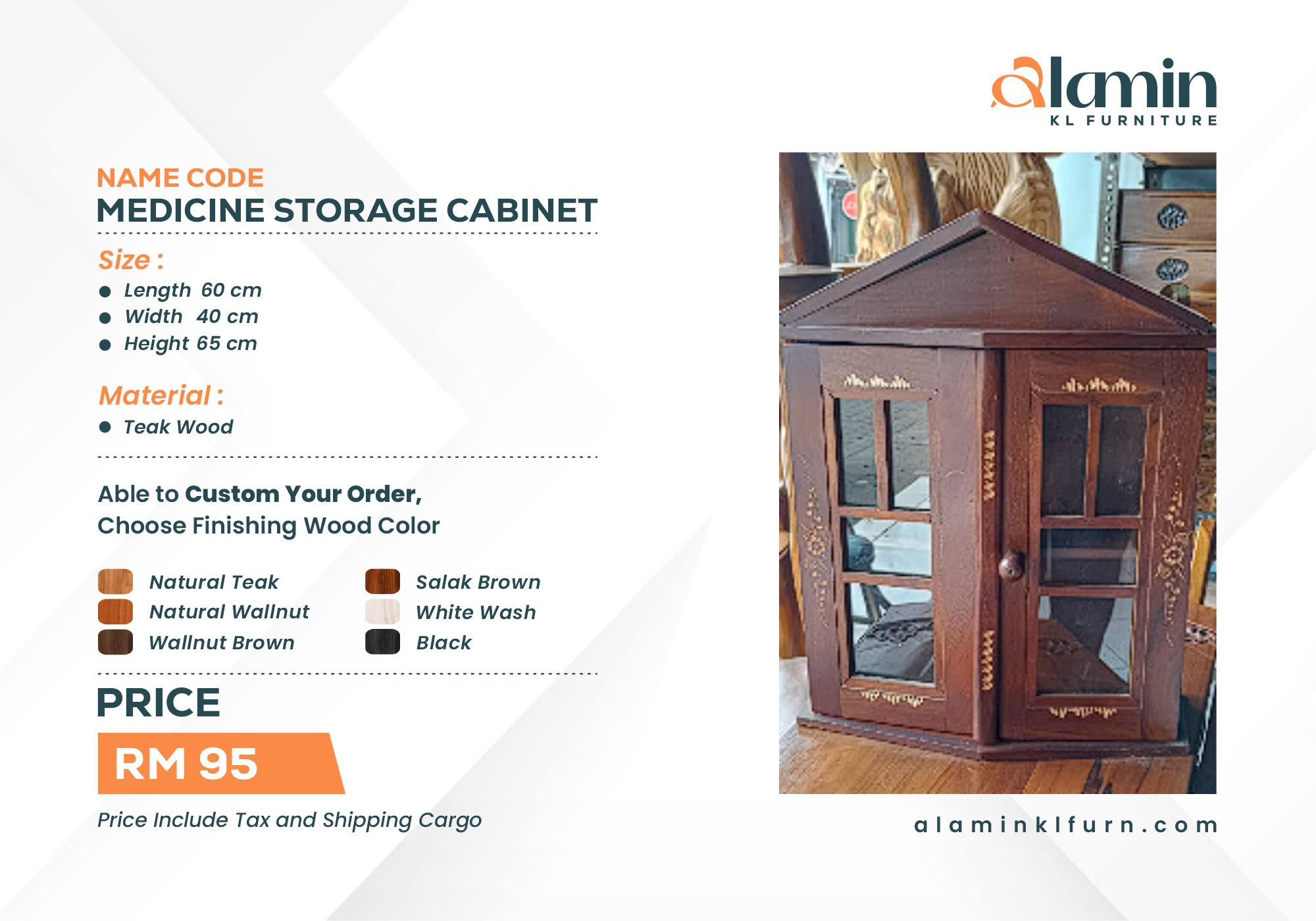 Medicine Storage Cabinet (Pre Order)