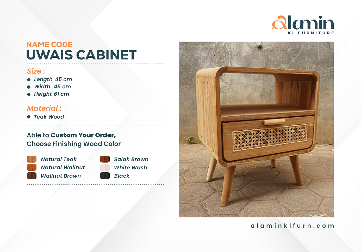 Uwais Cabinet Storage (Pre Order)