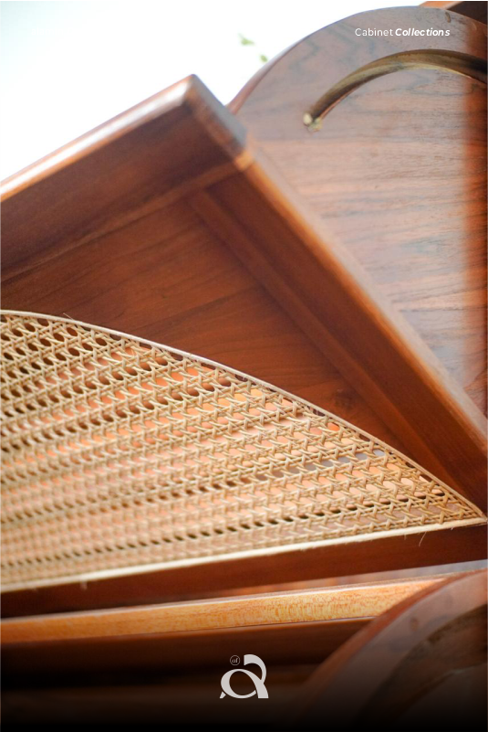 Thumbnail: Shoes Chest 2 DWR Round Original Rattan