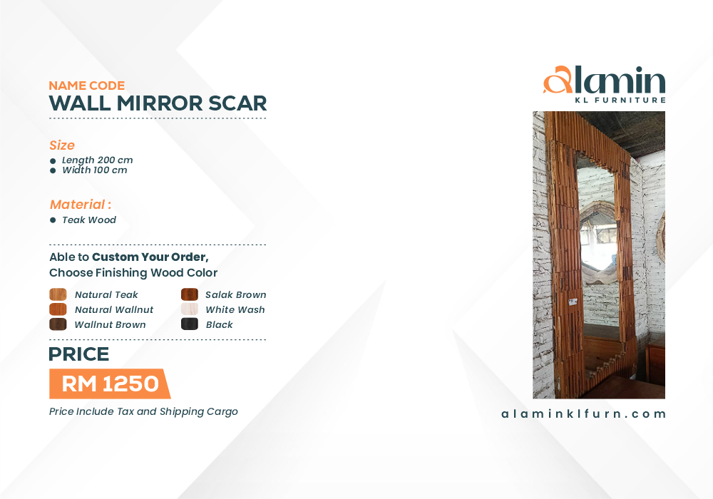 Wall Mirror Scar (Pre Order)