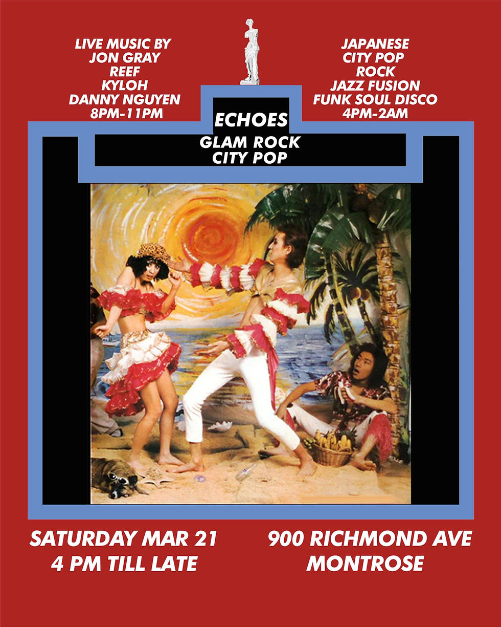 Plastic Love City Pop with Live Music