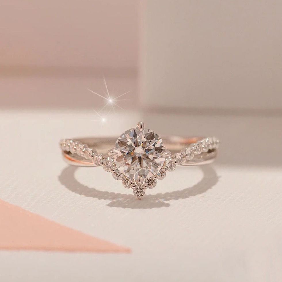 Thumbnail: Luxury Zircon Couple Rings For Women Men