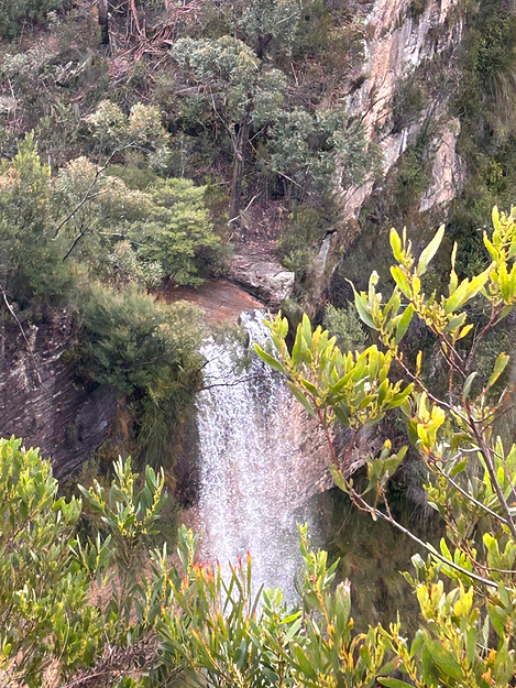 Be captivated by the waterfalls at the Cliff Top Walk