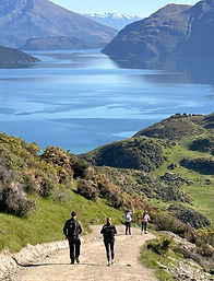 The instagram favourite Roy's Peak hike near Wanaka NZ