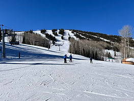 Highlighted Skiing at Aspen Snowmass, Aspen Colorado USA