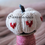 Miniaturbild: knitting pumpkin with heart print