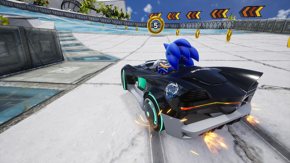 Example shot of Beyblade X car decal