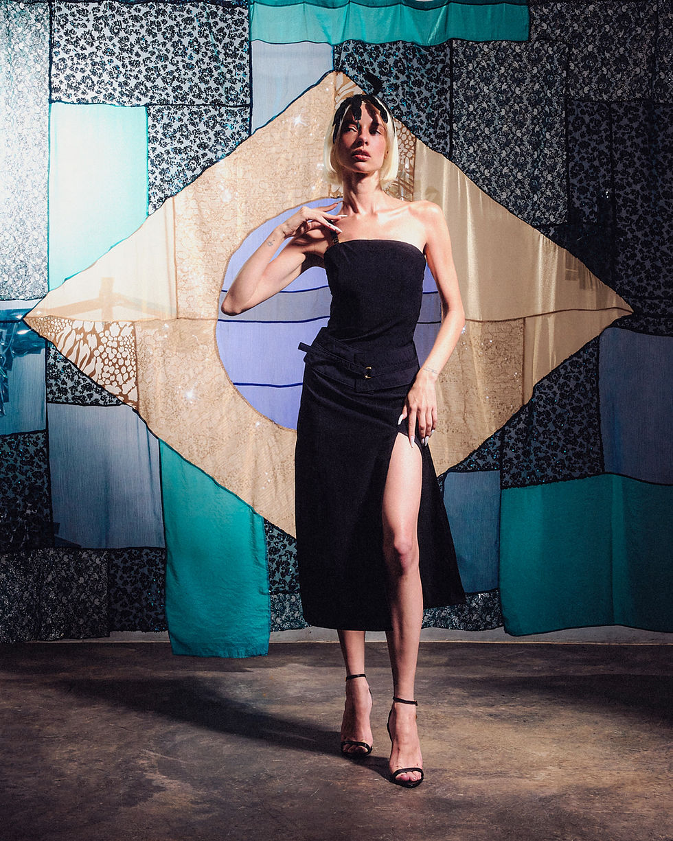 Miniatura: DRESS SAY UR 'WAIST BELT' BLACK