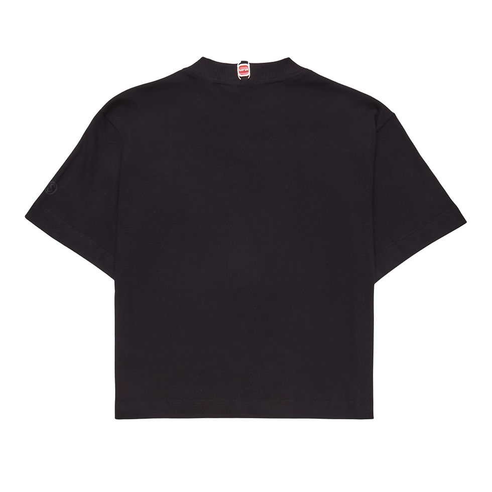 Miniatura: T-SHIRT SAY UR 'STRASS' BLACK