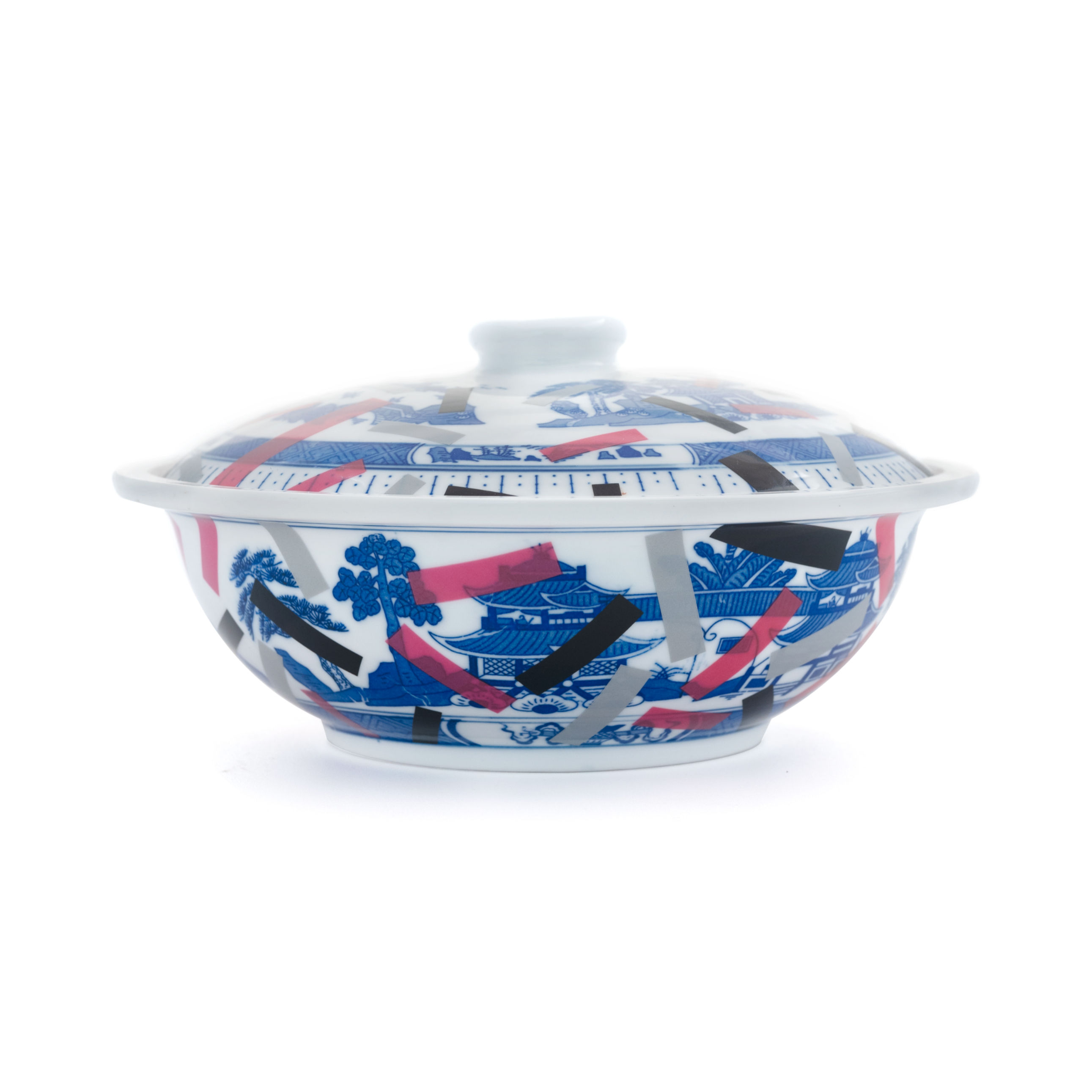 Occupation. Wutong Qinghua Serving Pot