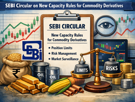 "When Markets Surge, Systems Must Hold": SEBI’s New Capacity Rules for Commodity Derivatives
