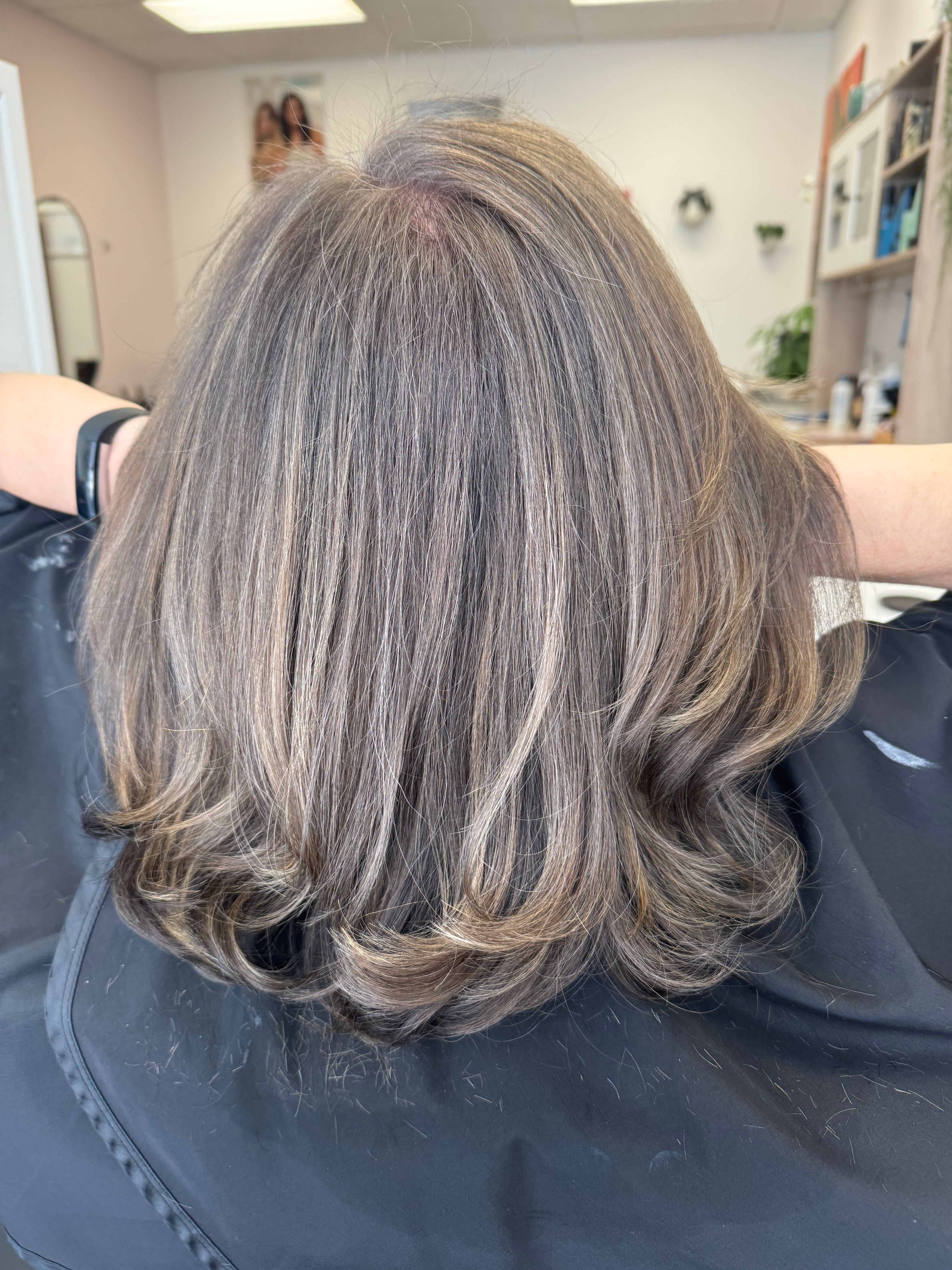 Gray Blending Orlando,FL  salon in downtown Sanford, Florida