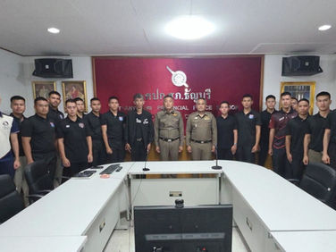 ปทุมธานี นักเรียนนายร้อยตำรวจ รุ่นที่ 81 ชั้นปีที่ 3 จำนวน 20 นาย เข้าฝึกหลักสูตร นักเรียนนายร้อยตำรวจสัมผัสปัญหาชุมชน