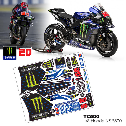 500 Cc Sticker TC500 1/8 Honda NSR500 Sticker | TeamC Racing