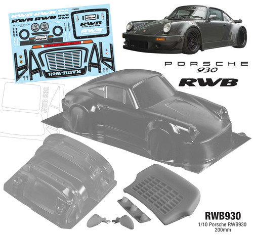 RWB930 1/10 Porsche RWB930, 200mm | TeamC Racing