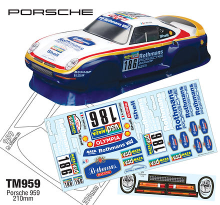 TM959 1/10 Mini Porsche 959 | TeamC Racing