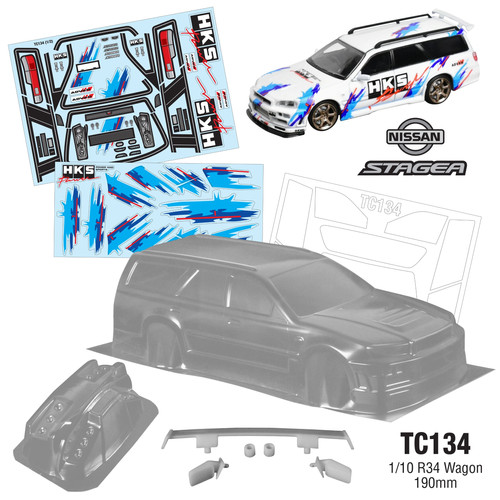 TC134 1/10 R34 Wagon (190mm) | TeamC Racing