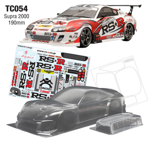 TOYOTA SUPRA 1/10 ボディキット TC054 1/10 Toyota Supra | TeamC Racing
