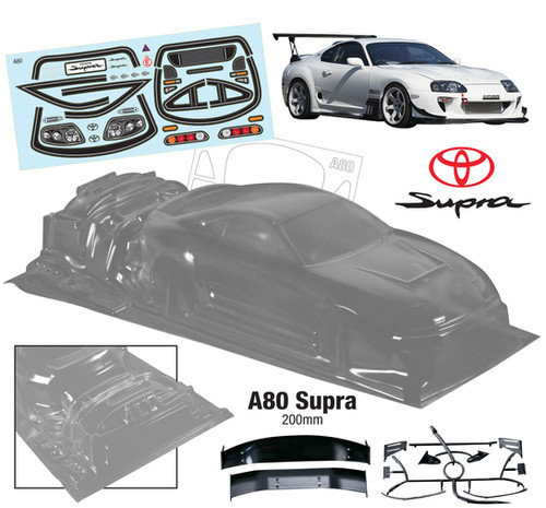 1/10 A80 Supra, 200mm | TeamC Racing