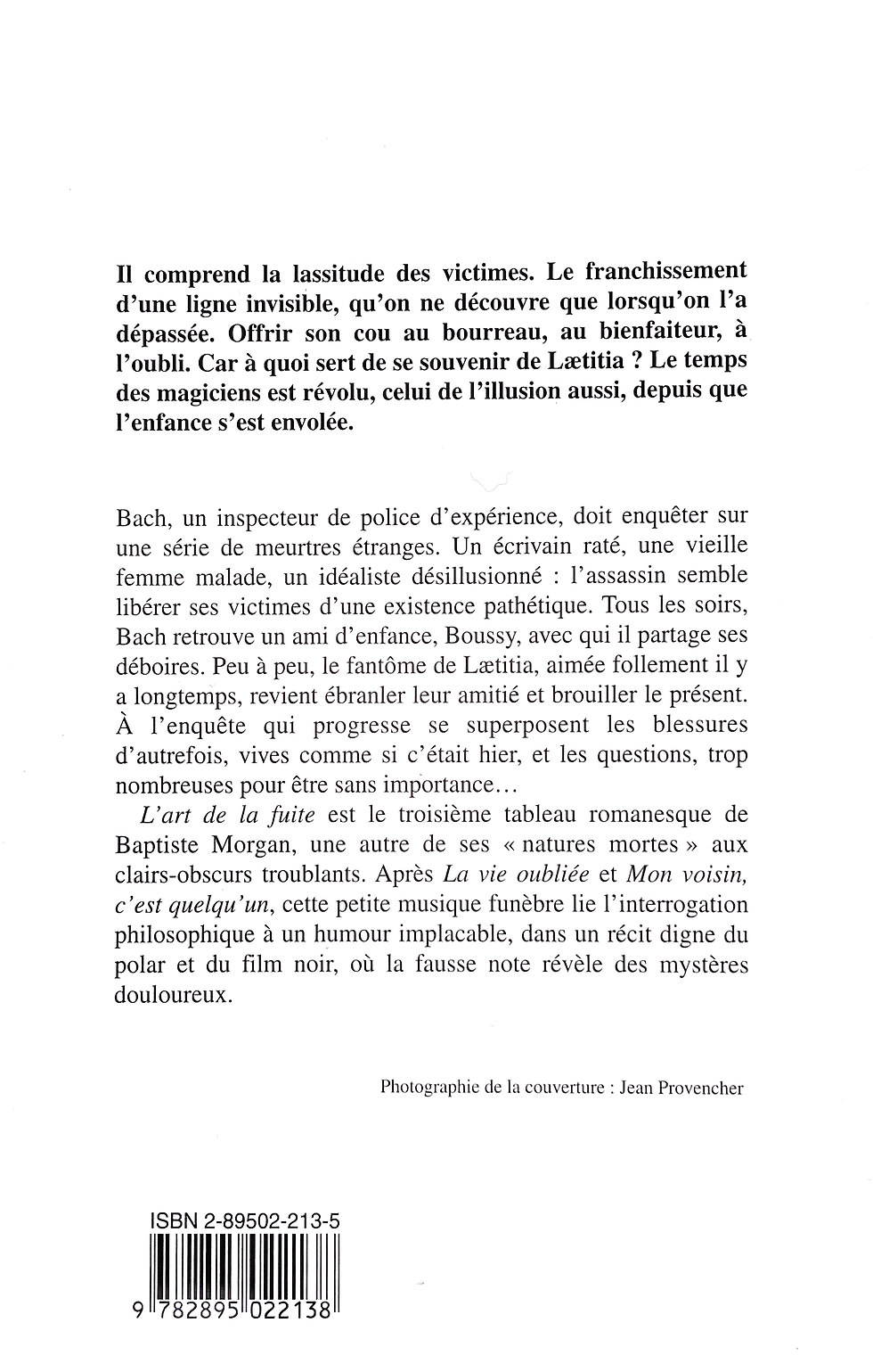 Miniature : L’art de la fuite