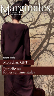 Photo de couverture du numéro annuel de Marginales 2024