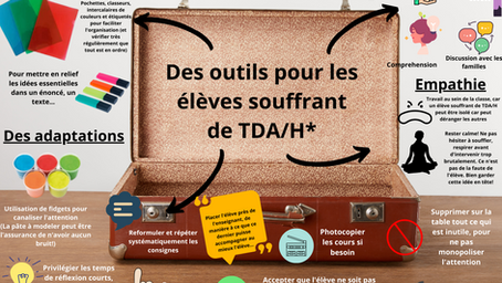 Des outils pour aider les élèves souffrant de TDA/H