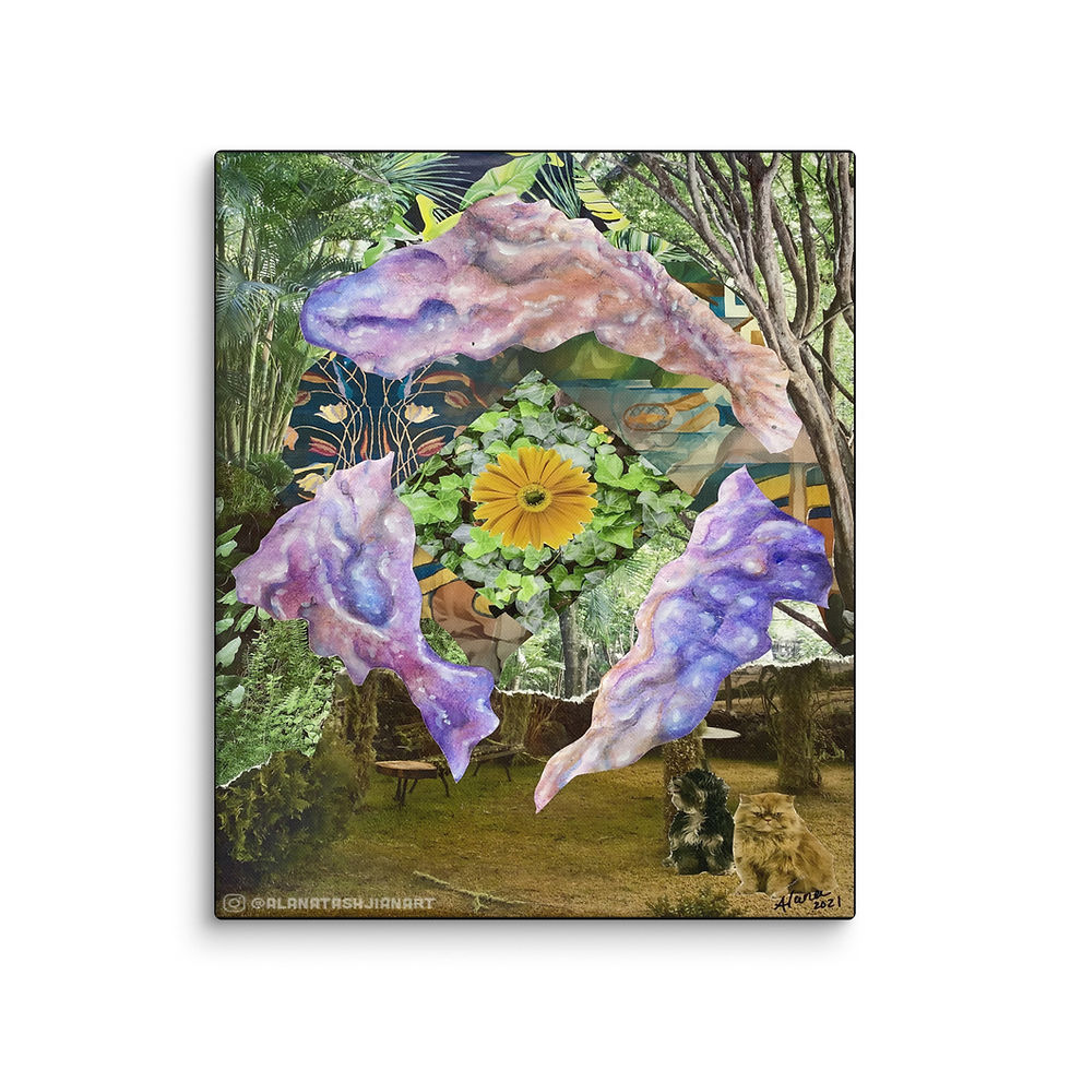 Thumbnail: Lost In The Garden Canvas