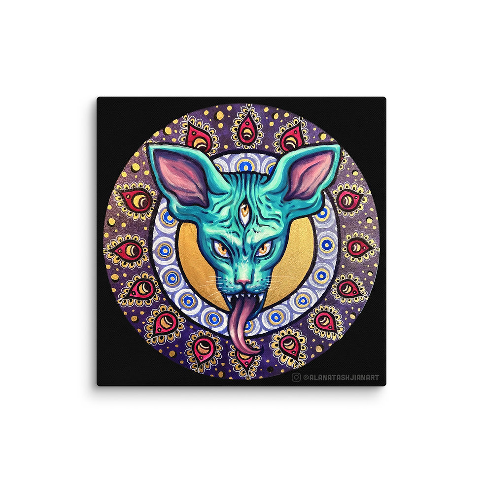 Thumbnail: Kali Cat Canvas