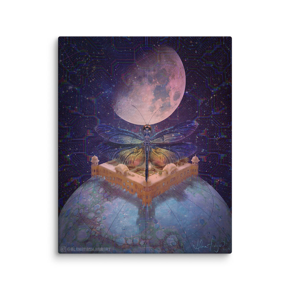 Thumbnail: Floating Temple Canvas