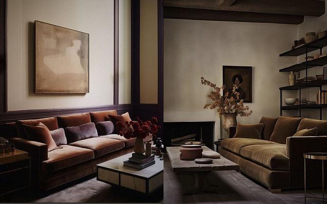 Images via Pinterest. (Left) Design by unknown; (Right) Design by unknown